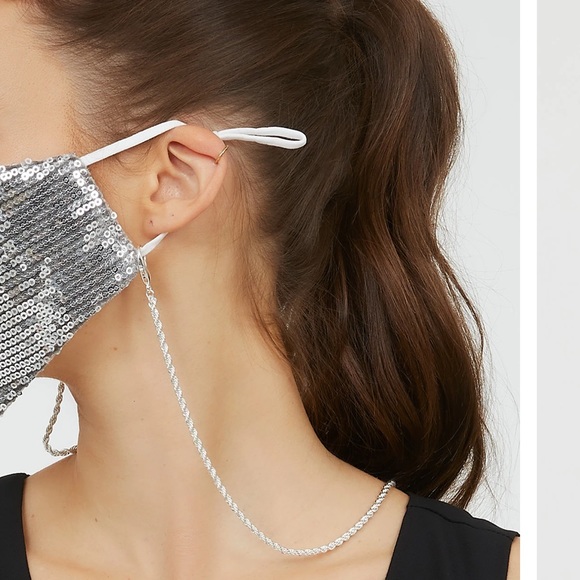 🆕SEQUIN FACE MASK - Picture 2 of 3